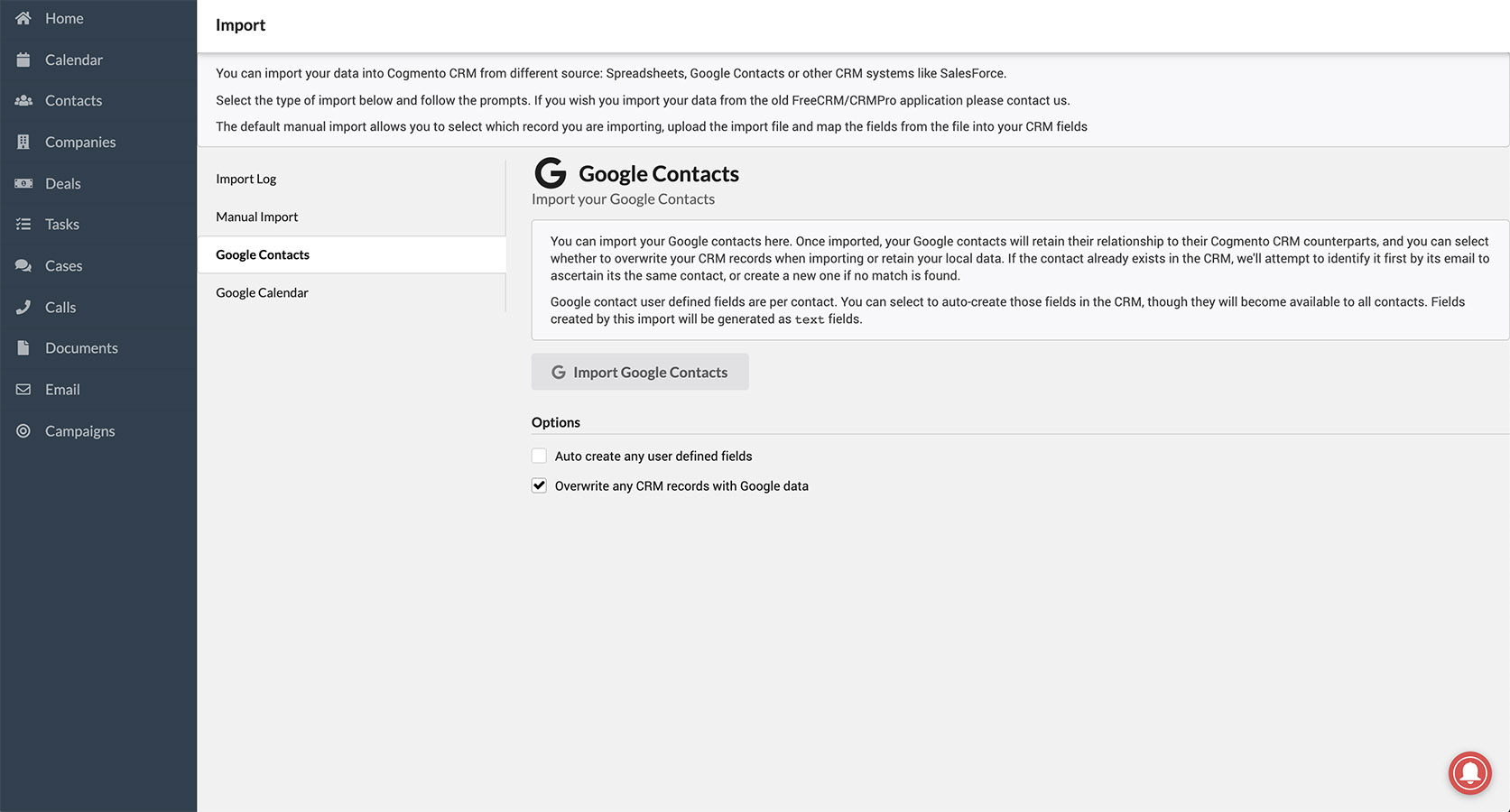 DentistCRM.com CRM API and web to lead forms